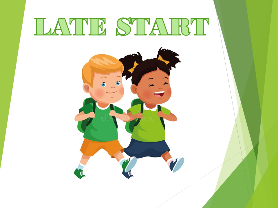 Late Start Day - Wednesday, April 19th